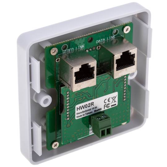 Wallbox-goot 80x80 Extender UTP Cat.5 (HDMI + IR)