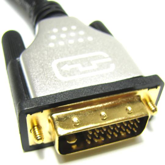 Super-DVI-D Stecker auf DVI-D-Stecker Dual Link 1,8 m