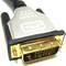 Super-DVI-D Stecker auf DVI-D-Stecker Dual Link 1,8 m