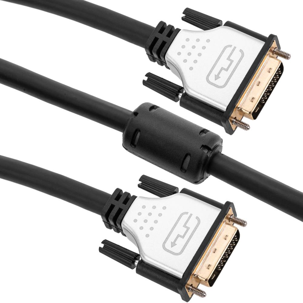 Super DVI-D Stecker auf DVI-D Dual Link Stecker 10 m