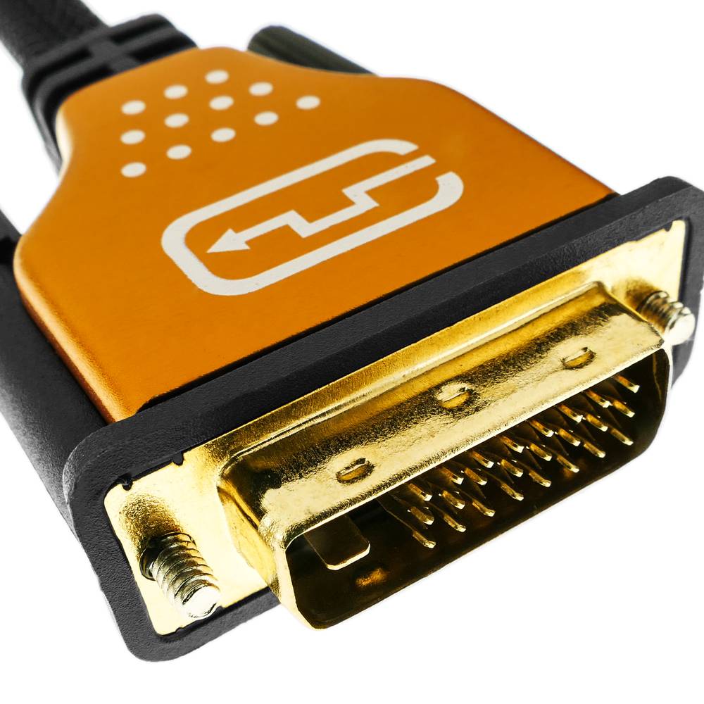 Super DVI-D Stecker auf DVI-D Dual Link Stecker 15 m