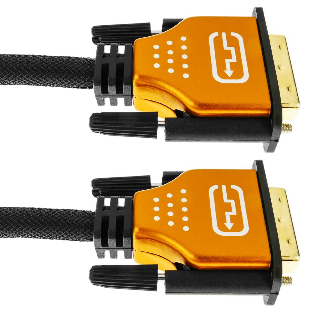 Super DVI-D Stecker auf DVI-D Dual Link Stecker 15 m