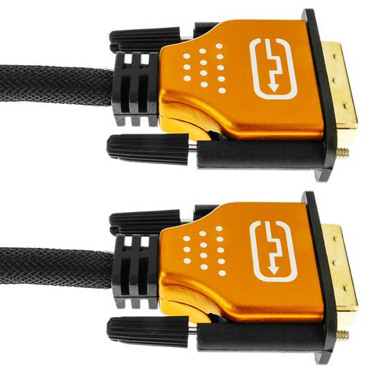 Super DVI-D Stecker auf DVI-D Dual Link Stecker 15 m