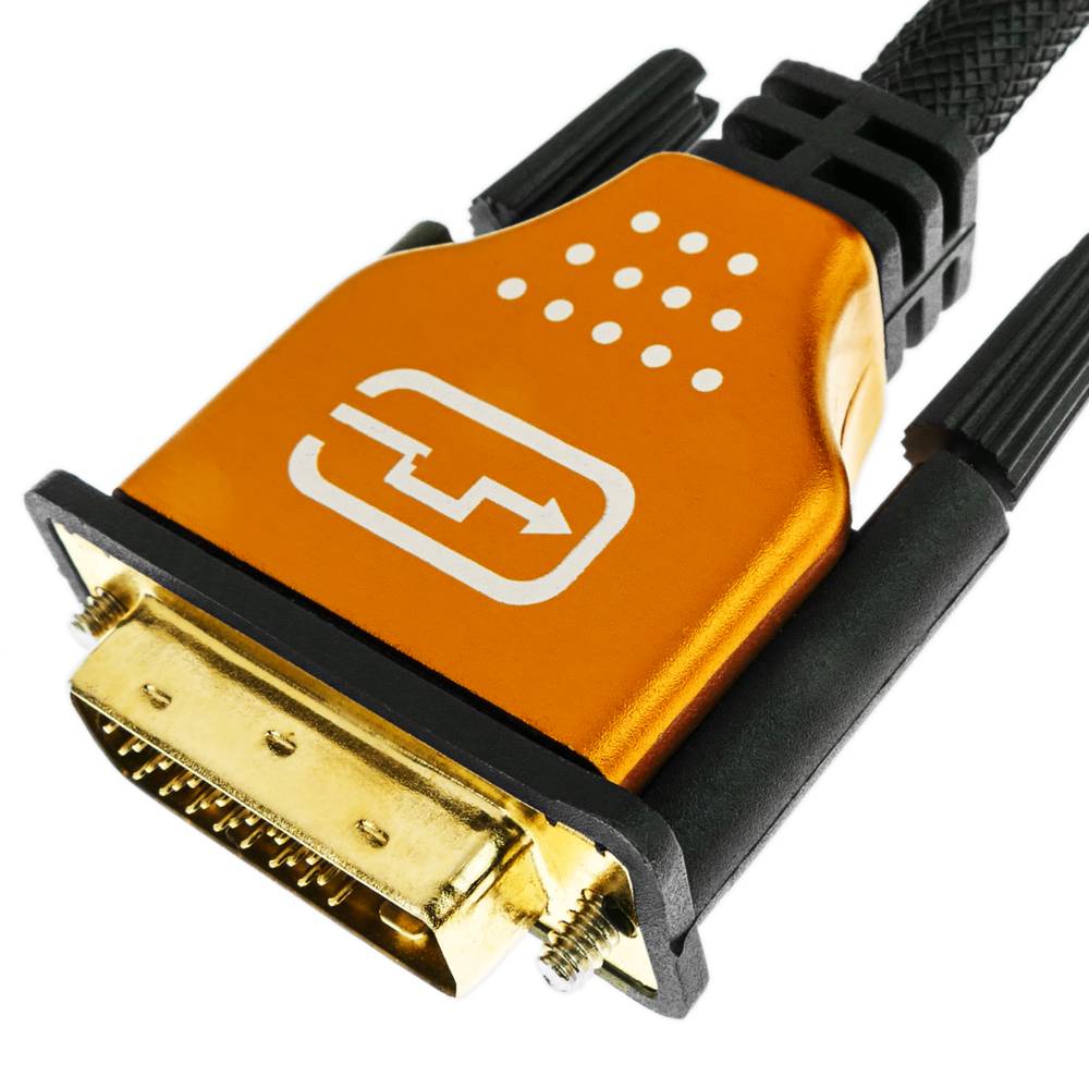 Super DVI-D Stecker auf DVI-D Dual Link Stecker 15 m