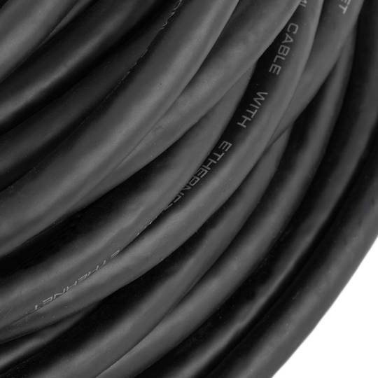 Super DVI-D Stecker auf DVI-D Dual Link Stecker verstärkt 25 m