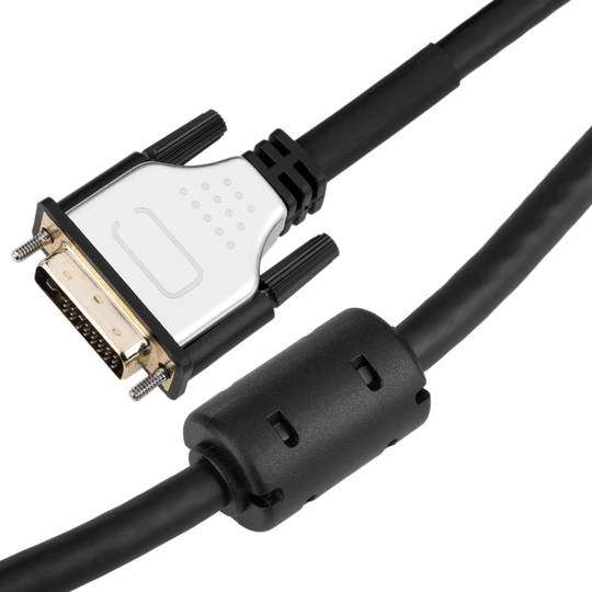 Super DVI-D Stecker auf DVI-D Dual Link Stecker verstärkt 25 m