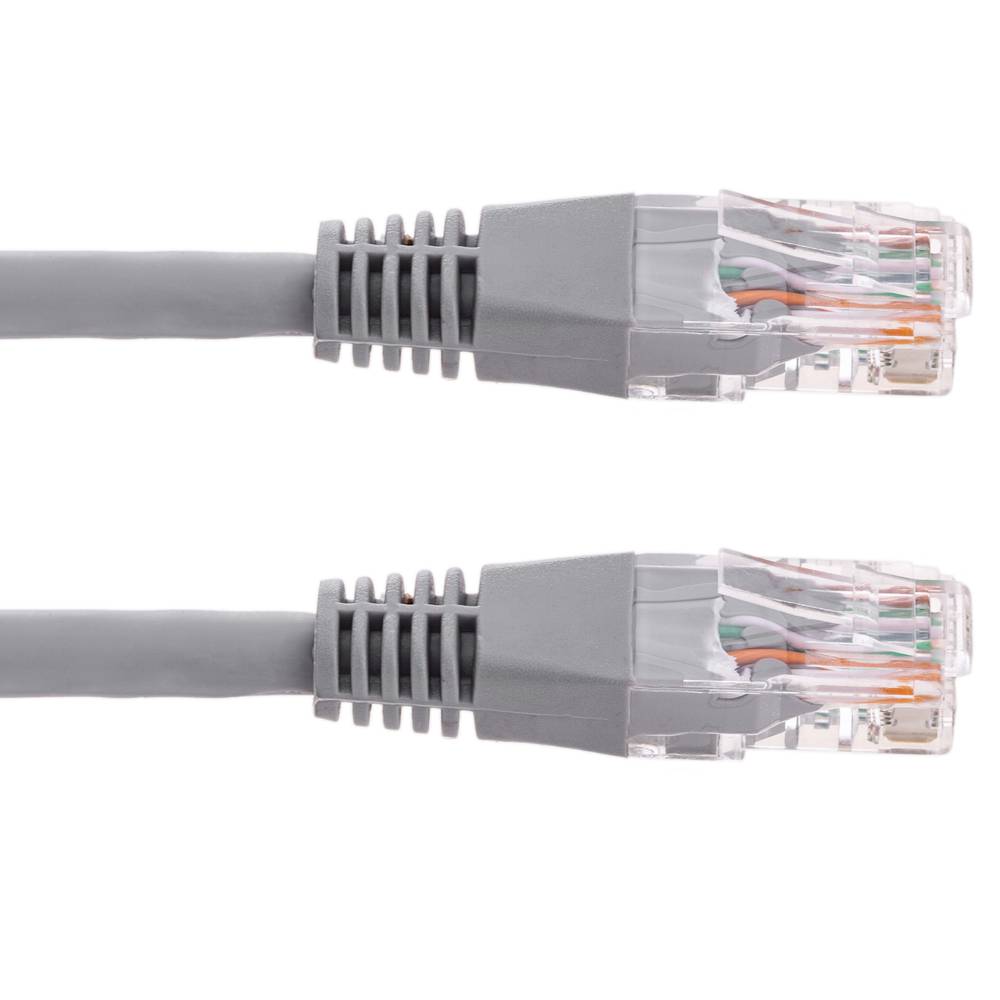 Câble réseau Ethernet RJ45 LSHF UTP catégorie 6 gris 3 m
