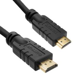 Cabo HDMI 1.4 ativo 1080p HDMI A macho para HDMI A macho 15 m