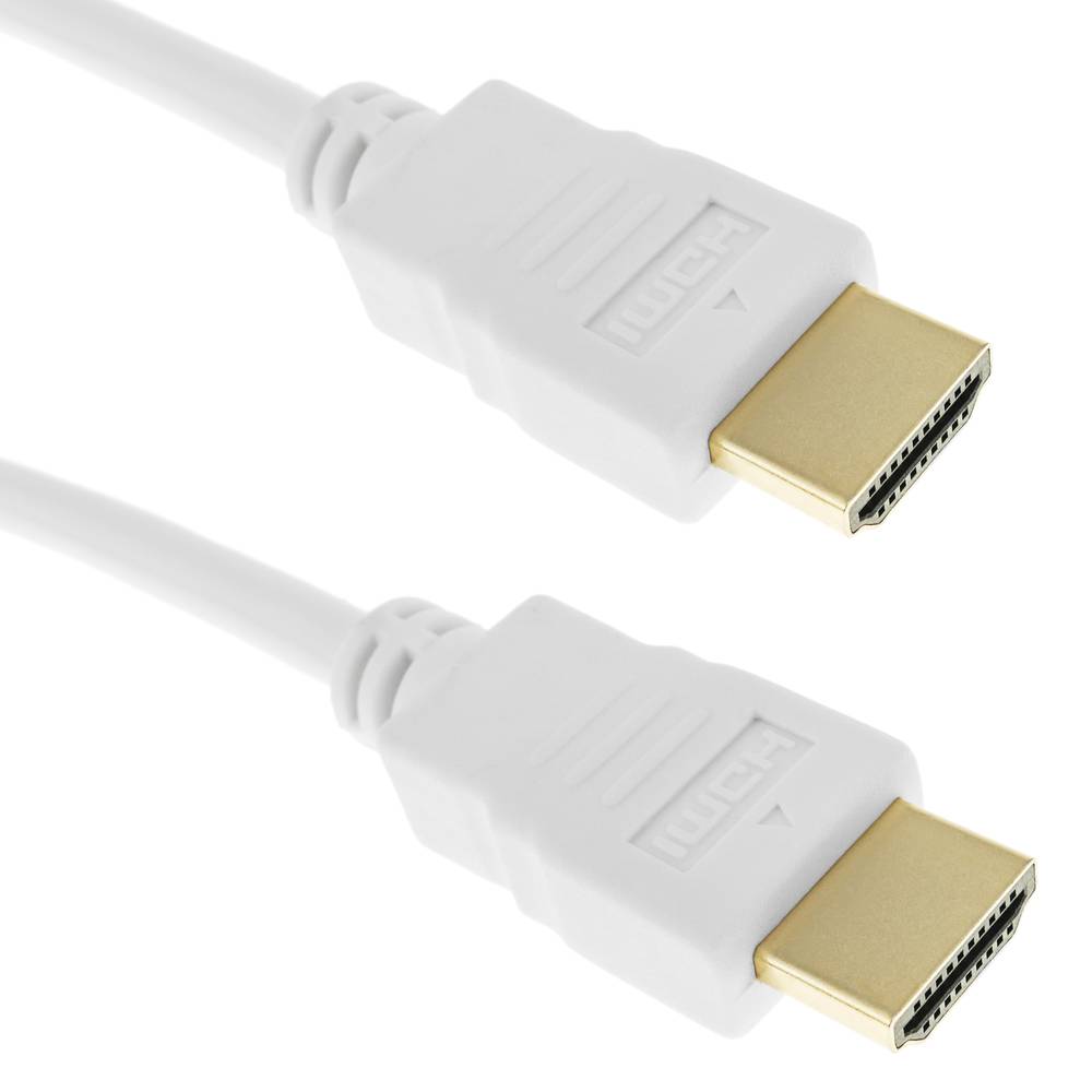 Cable HDMI 1.4 blanco 1m - Cablematic