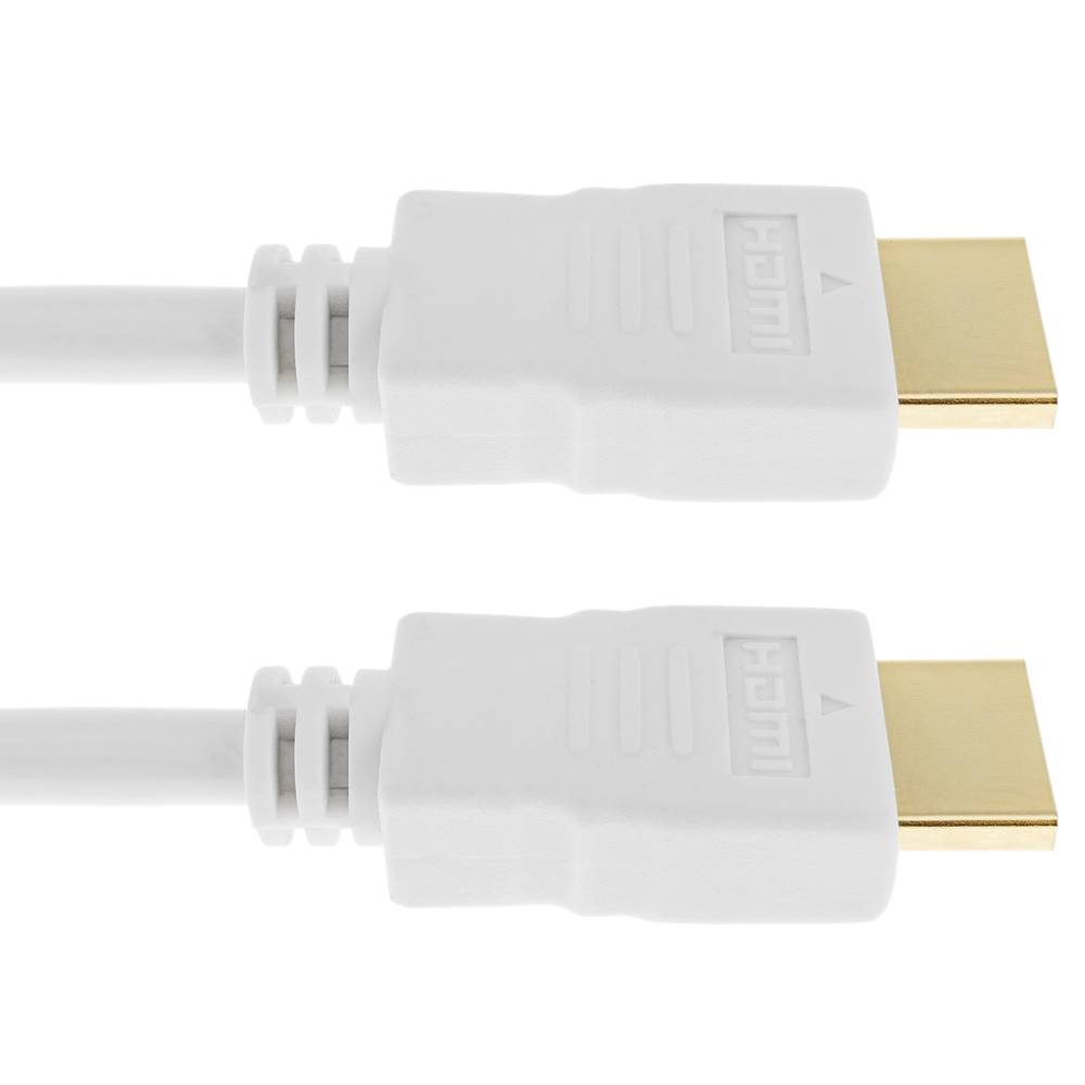 Cavo HDMI 1.4 con connettore maschio di tipo A a connettore maschio di tipo A 1 m bianco