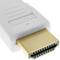 Cable HDMI 1.4 amb connector tipus A mascle a connector tipus A mascle de 2m blanc