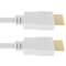Cable HDMI 1.4 amb connector tipus A mascle a connector tipus A mascle de 2m blanc