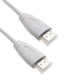 Cable HDMI 1.4 amb connector tipus A mascle a connector tipus A mascle de 10m blanc