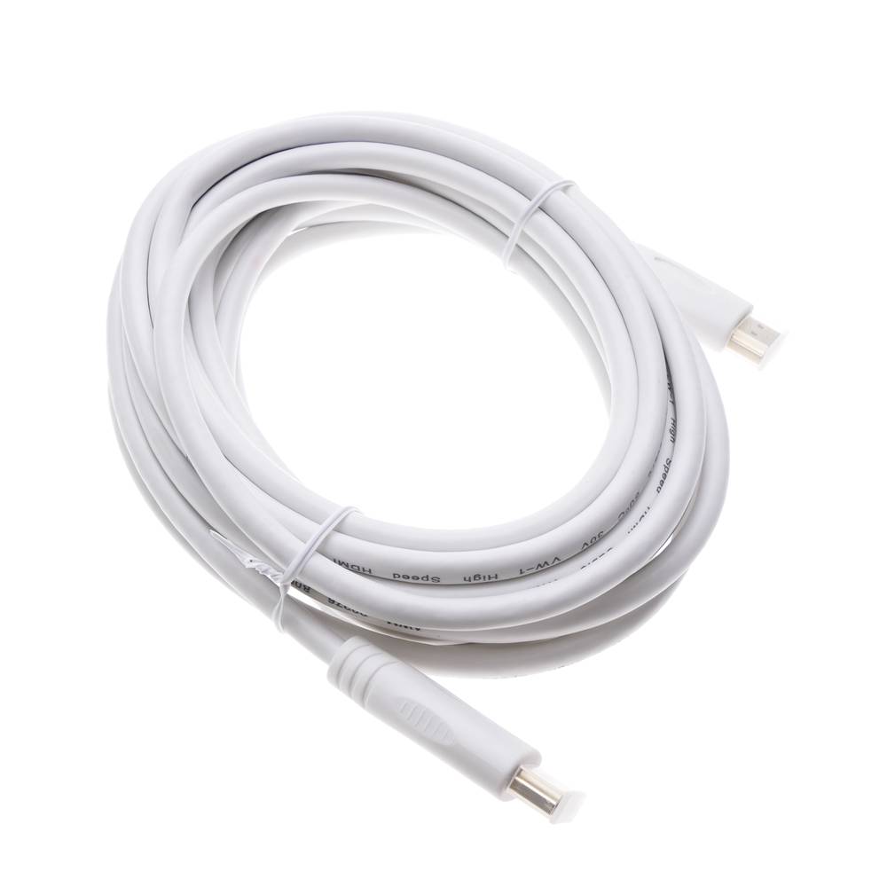 Kabel HDMI 1.4 ze zlaczem meskim typu A na zlacze meskie typu A, 10 m, bialy