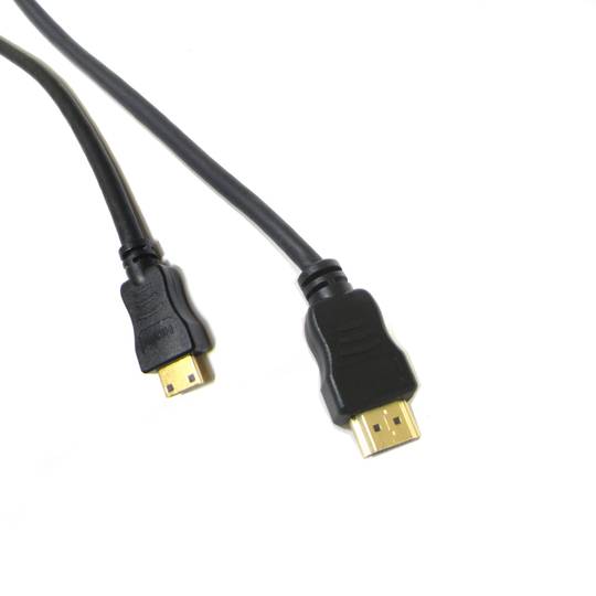 HDMI 1.4 A-kabel van HDMI-A male naar HDMI-C male 1 m