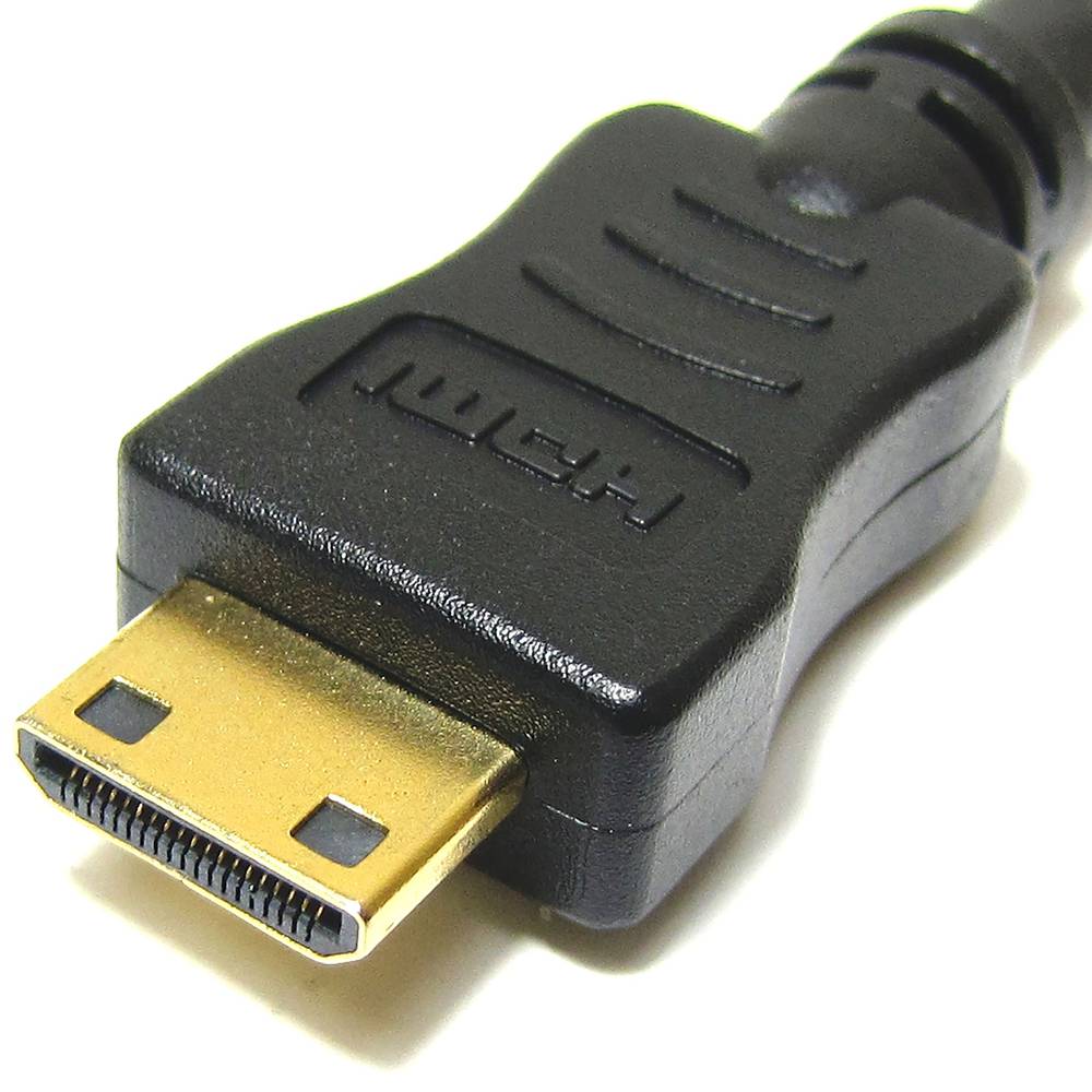 HDMI 1.4 A-kabel van HDMI-A male naar HDMI-C male 1 m