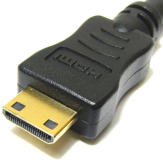 HDMI 1.4 A-kabel van HDMI-A male naar HDMI-C male 1 m
