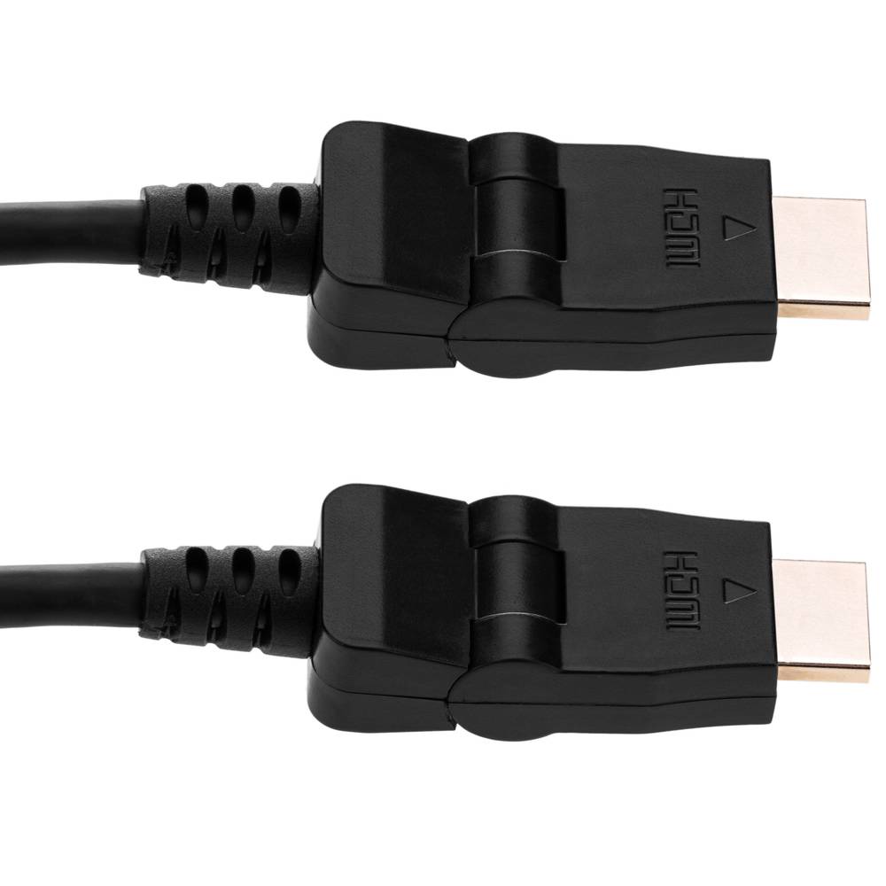 HDMI-A maschio a HDMI-A 2 m maschio con rotazione di 180 gradi
