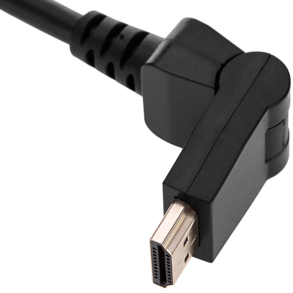 HDMI-A maschio a HDMI-A 2 m maschio con rotazione di 180 gradi