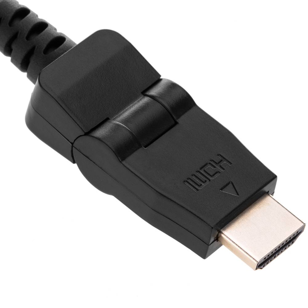 HDMI-A maschio a HDMI-A 2 m maschio con rotazione di 180 gradi