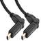 Kabel HDMI-A mannelijk naar HDMI-A mannelijk 3 m met 180 graden rotatie