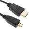 Câble HDMI type A 1.4 mâle vers HDMI type D mâle 1 m