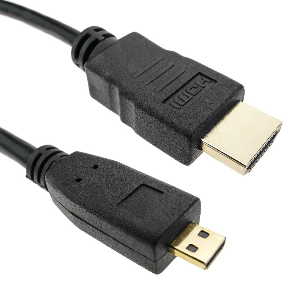 wees onder de indruk gebruik steeg HDMI-kabel type A 1.4 mannelijk naar HDMI type D mannelijk 2 m - Cablematic