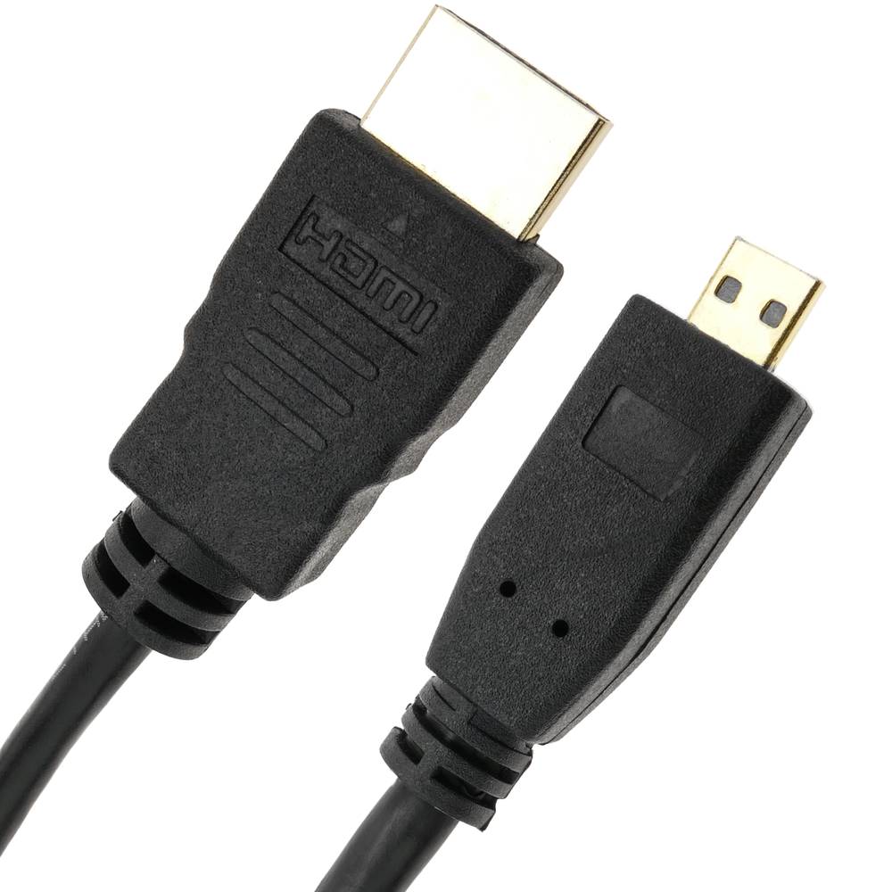 HDMI Kabel Typ A 1.4 Stecker auf HDMI Typ D Stecker 3 m