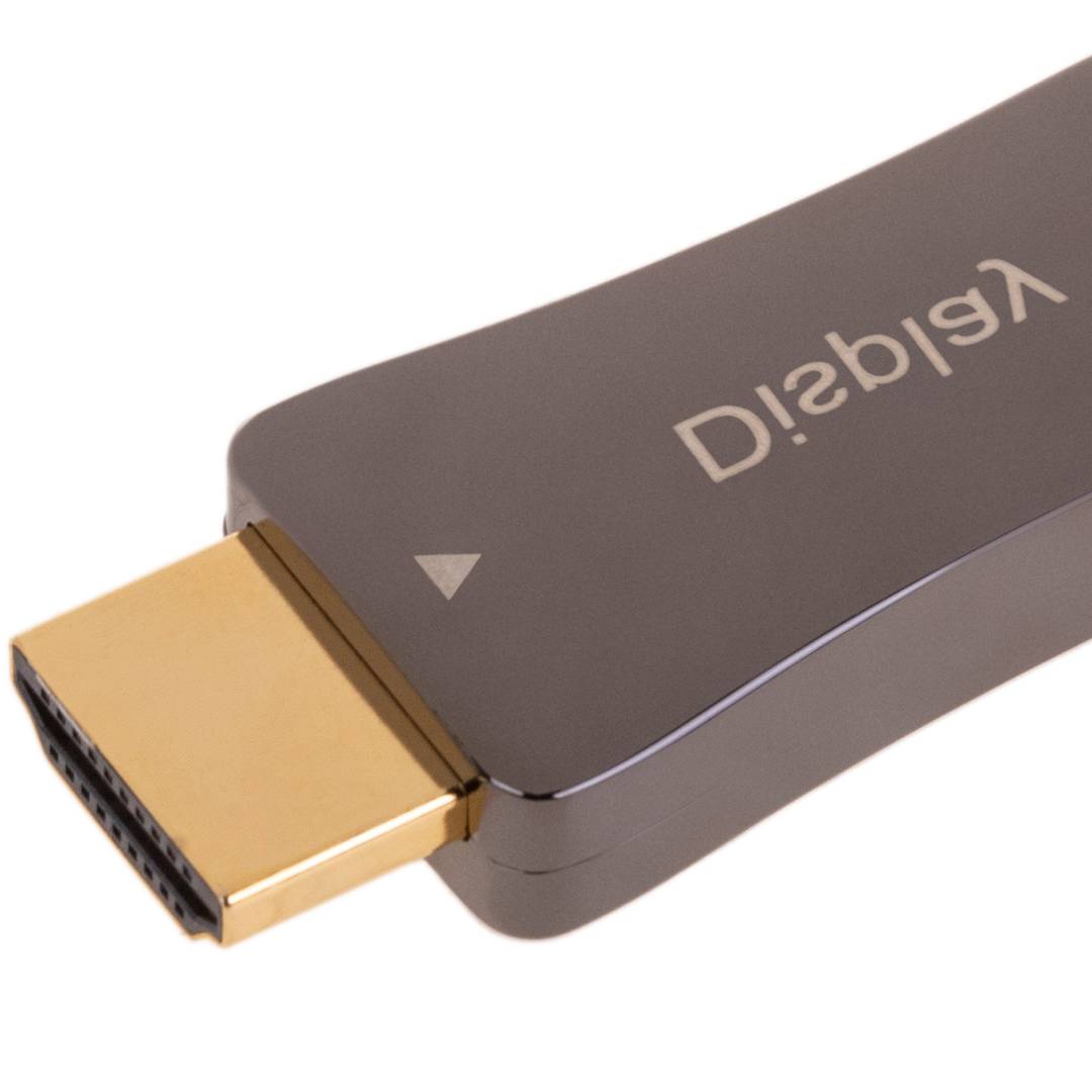 Cable de vídeo HDMI 2.0 mascle Ultra HD 4K actiu per fibra òptica de 15m