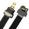 Cavo video piatto HDMI FPV 50 cm da micro D-maschio a micro D-maschio con angolo