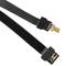 Cavo video piatto HDMI FPV 50 cm da micro D-maschio a micro D-maschio con angolo