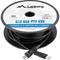 Lanberg HDMI V2.1 optisches Kabel Stecker auf Stecker 80 m schwarz CA-HDMI-30FB-0800-BK