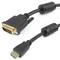 Super cable HDMI 1.4 de tipus HDMI-A mascle a DVI-D mascle de 2 m