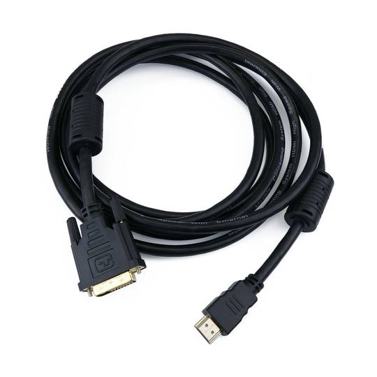 Super HDMI 1.4 kabel HDMI-A type mannelijk naar DVI-D mannelijk 10 m