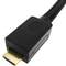 HDMI-Anschluss mit Anschlussblock zum Anschließen des Kabels