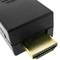 HDMI-Anschluss mit Anschlussblock zum Anschließen des Kabels