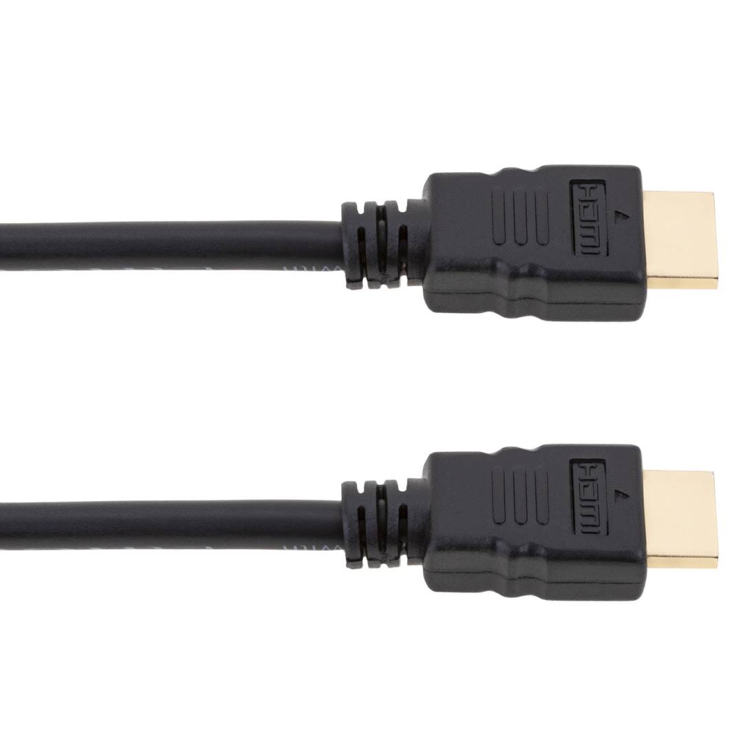 Cavo HDMI 2.0 con connettore maschio di tipo A a connettore maschio di tipo A Ultra HD 4k 1m nero