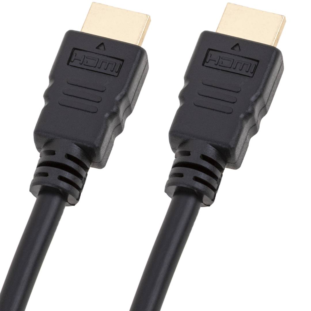 Cavo HDMI 2.0 con connettore maschio di tipo A a connettore maschio di tipo A Ultra HD 4k 1m nero