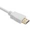 Cable HDMI 2.0 amb connector tipus A mascle a connector tipus A mascle Ultra HD 4K de 5m blanc
