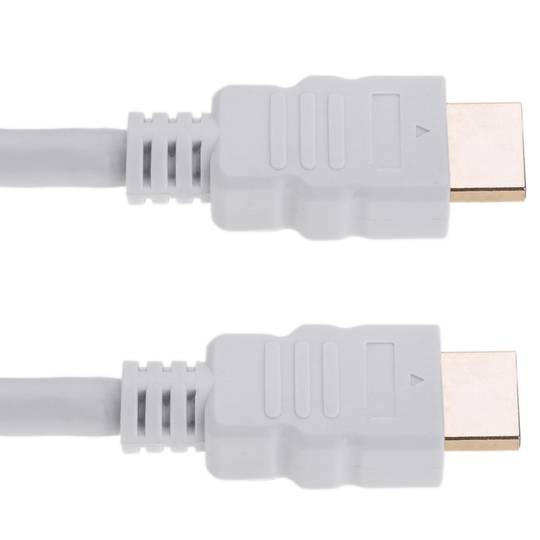 HDMI 2.1-Kabel mit Typ-A-Stecker auf Typ-A-Stecker Ultra HD 4K 8K 0,5 m weiß
