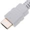 Câble HDMI 2.1 avec connecteur mâle type A vers connecteur mâle type A Ultra HD 4K 8K 1,8m blanc