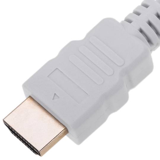 Câble HDMI 2.1 avec connecteur mâle type A vers connecteur mâle type A Ultra HD 4K 8K 3m blanc
