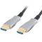 Cable HDMI V2.0 mascle a mascle de 20 m de Lanberg color negre CA-HDMI-20FB-0200-BK