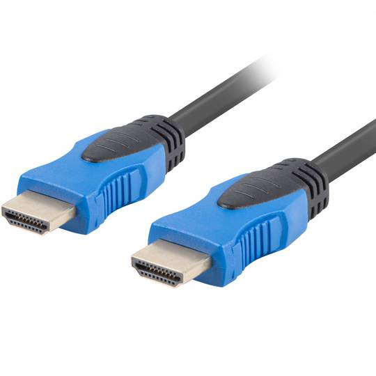 Cable de vídeo HDMI-A mascle 2.0 4K Lanberg 50cm