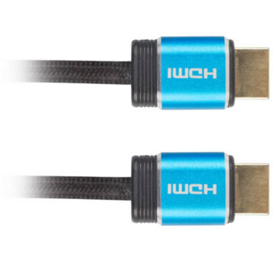 Cabo de vídeo HDMI-A macho 2.0 4K HDCP Lanberg 1m