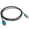 HDMI-A male 2.0 slim video cable 4K Lanberg 1m