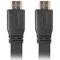 Cable HDMI Lanberg CA-HDMI-21CU-0010-BK HDMI 2.0 macho 4k PLANO de 1m Negro