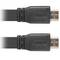 Cable HDMI Lanberg CA-HDMI-21CU-0010-BK HDMI 2.0 macho 4k PLANO de 1m Negro