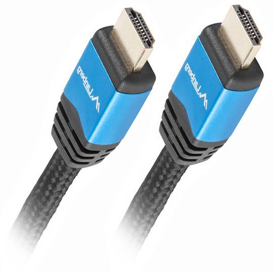 Cavo video HDMI-A maschio 2.0 4K alluminio Lanberg 1m