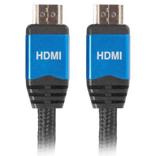 Cavo video HDMI-A maschio 2.0 4K alluminio Lanberg 1m